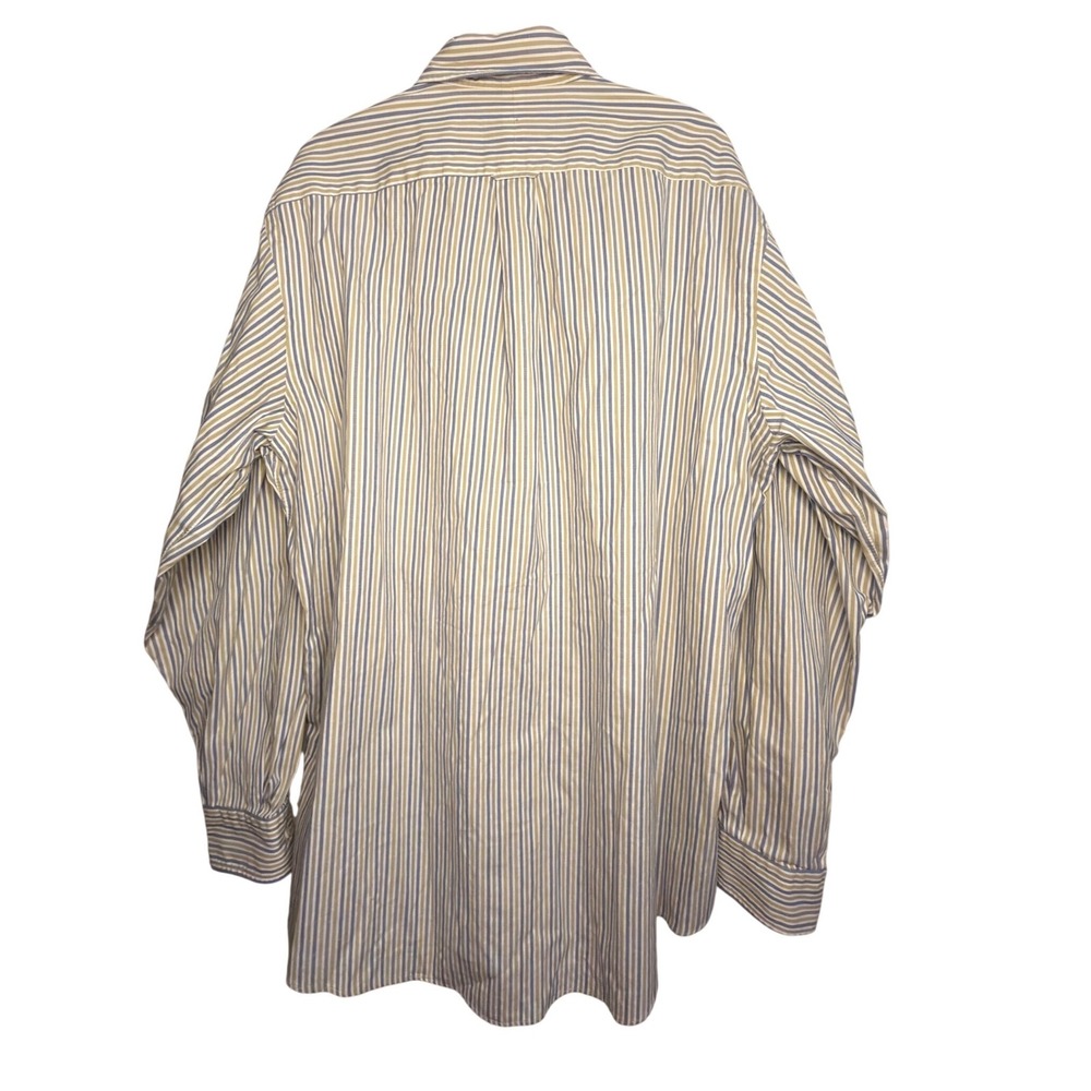 Nordstrom Classic Men's Striped Long Sleeve Button Down Shirt Size 16 1/2 35 - Picture 2 of 8